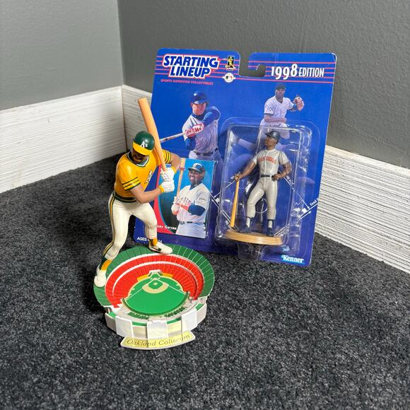 Tony Gwynn Reggie Jackson Vintage 1998 Starting Lineup Figure & Stadium Series - Picture 1 of 7